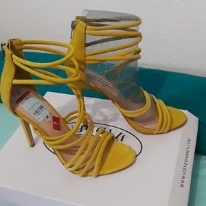 New w.Box....Steve Madden Strappy Heels